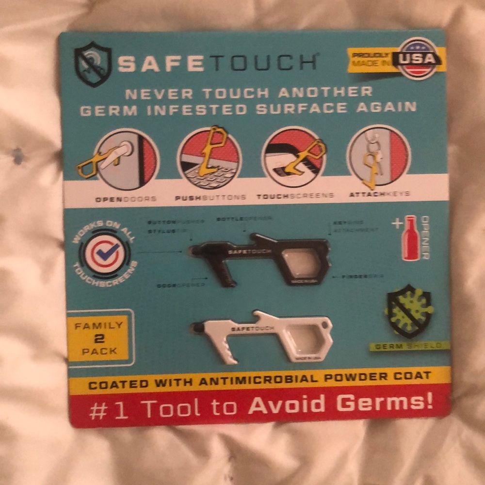 Safe Touch multi-tool key chain